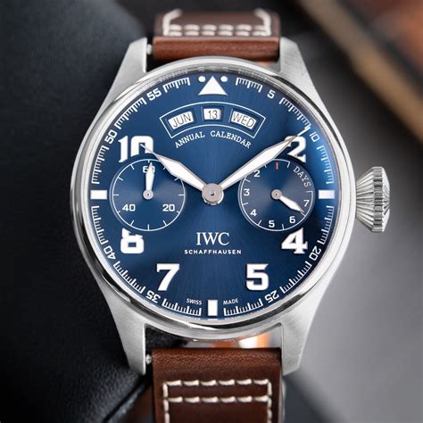 iwc big pilot annual calendar white gold